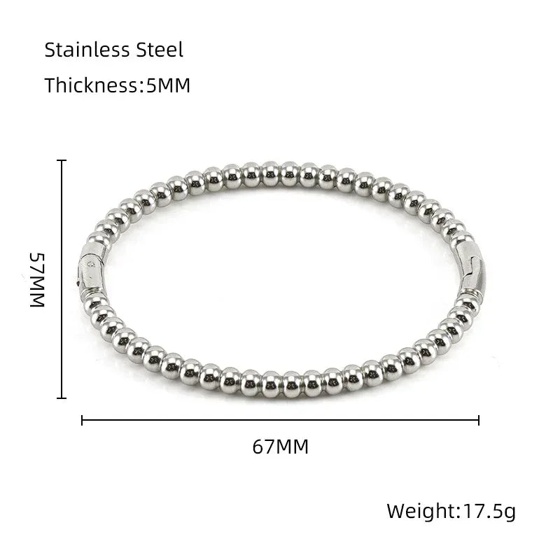 Bamboo Titanium Steel Bracelet - Viexta