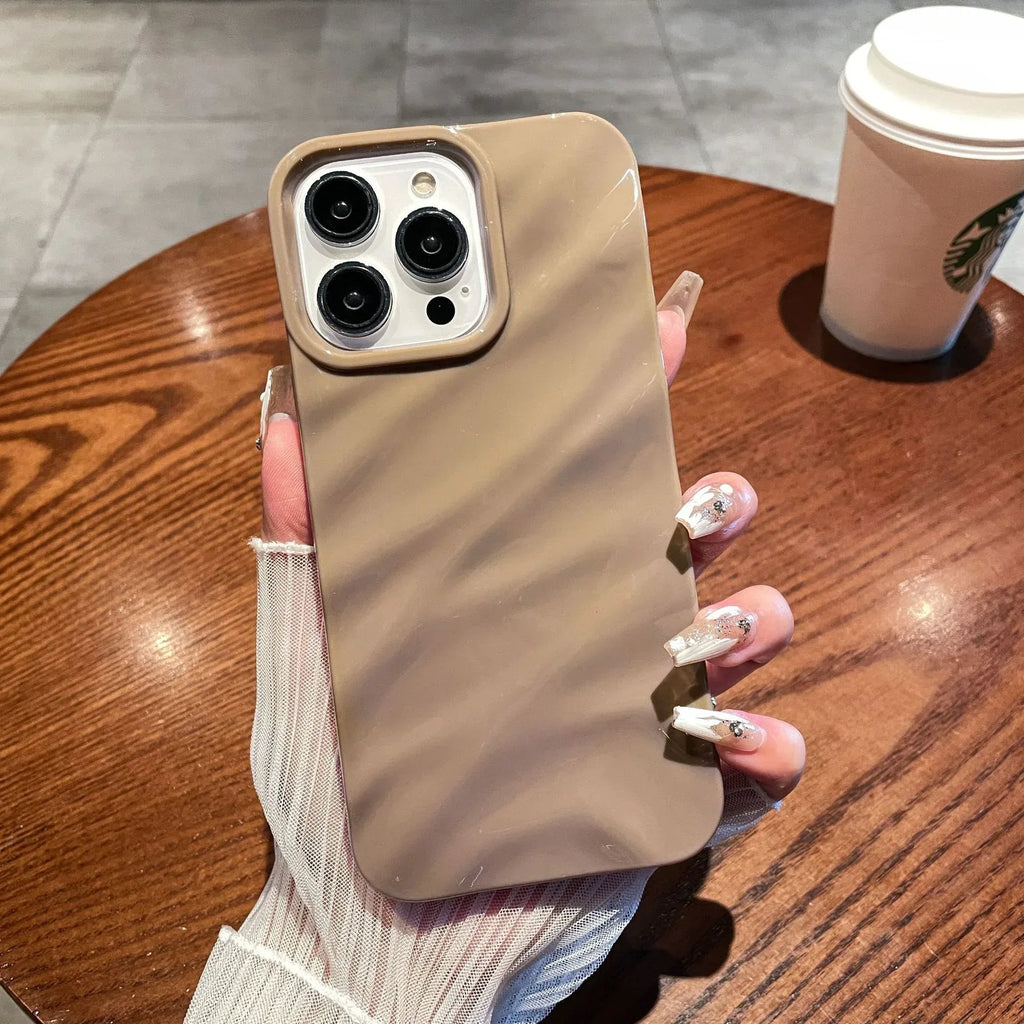 Three-dimensional Pleated iPhone Case - Viexta
