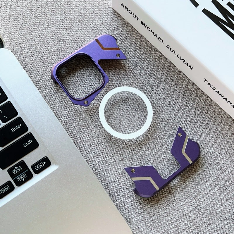 Frameless Metal Magnetic iPhone Case