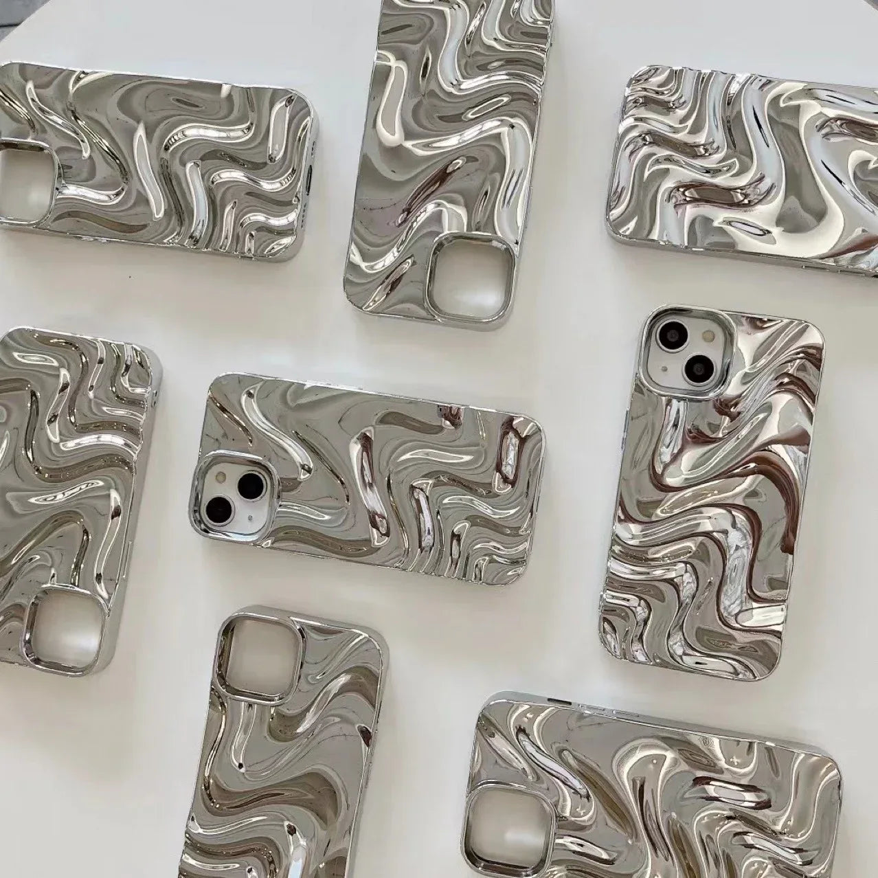 Three-dimensional Pleated Water Ripple IPhone Case - Viexta