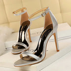 Summer Fashion Ankle-strap High Heels - Viexta
