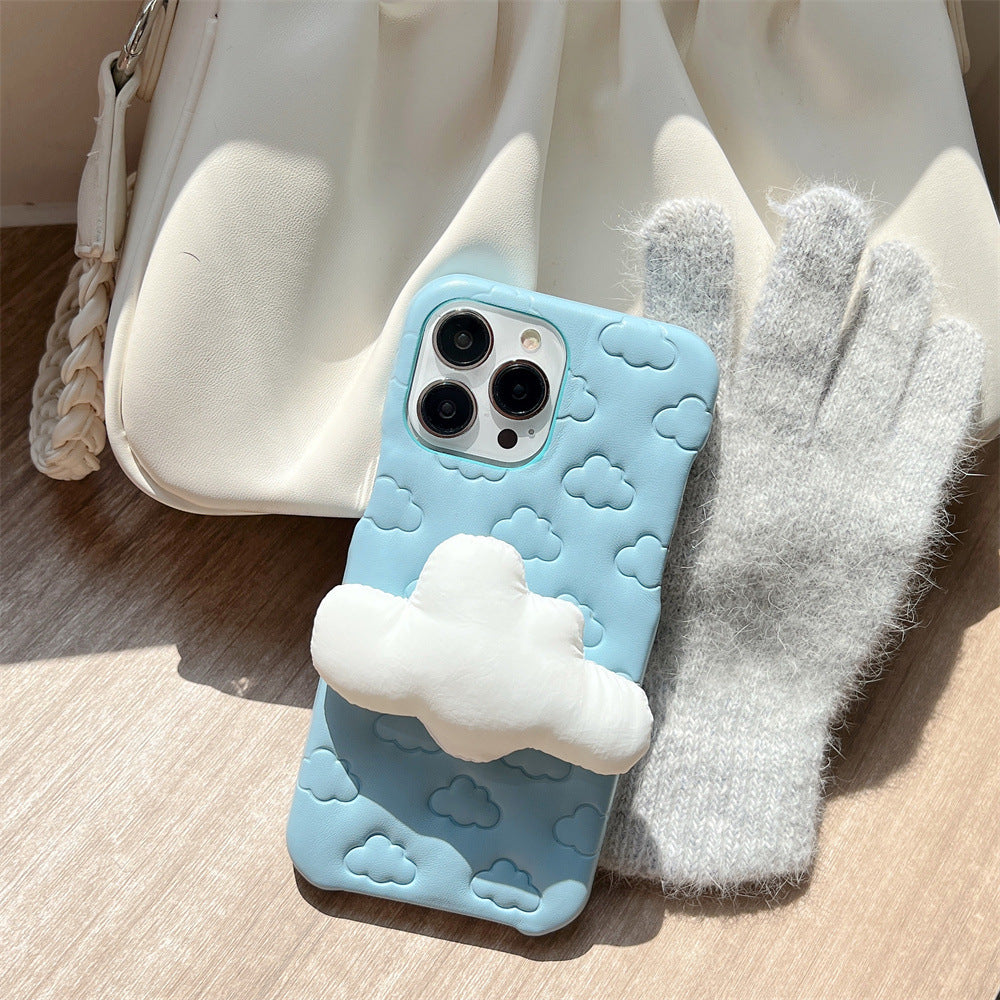 Three-dimensional Cartoon Autumn iPhone Case