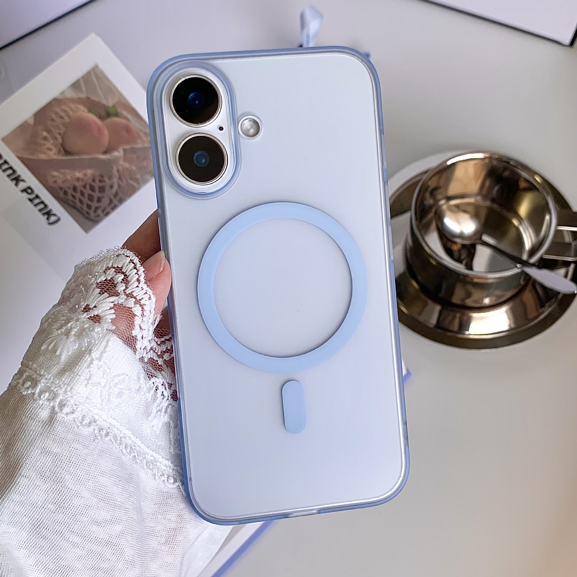 PC Magnetic Ultra-thin Matte iPhone Case