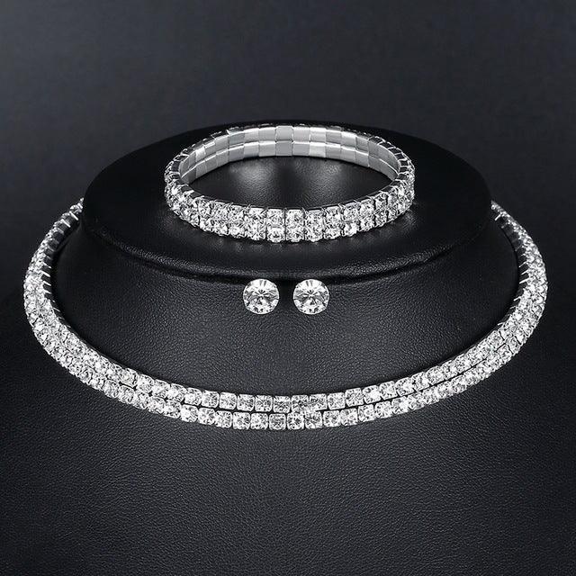 Zircon Water Drop Necklace - Viexta