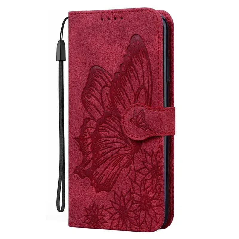 Bowknot Embossed Leather iPhone Case - Viexta
