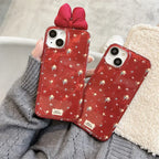 Red Floral iPhone Case - Viexta