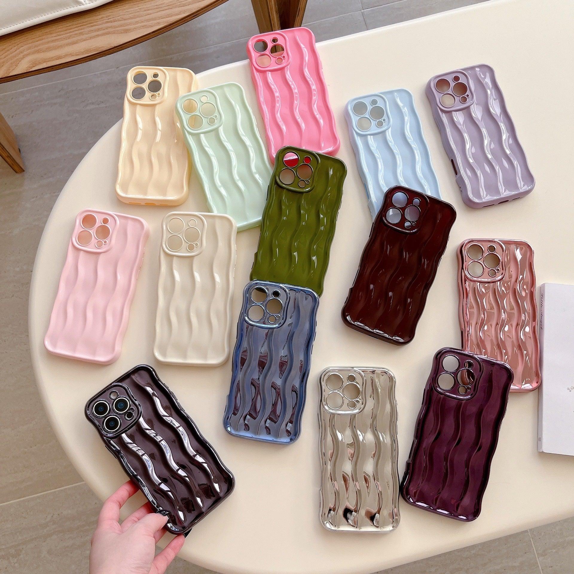 High-grade Wave Stripes iPhone Case - Viexta