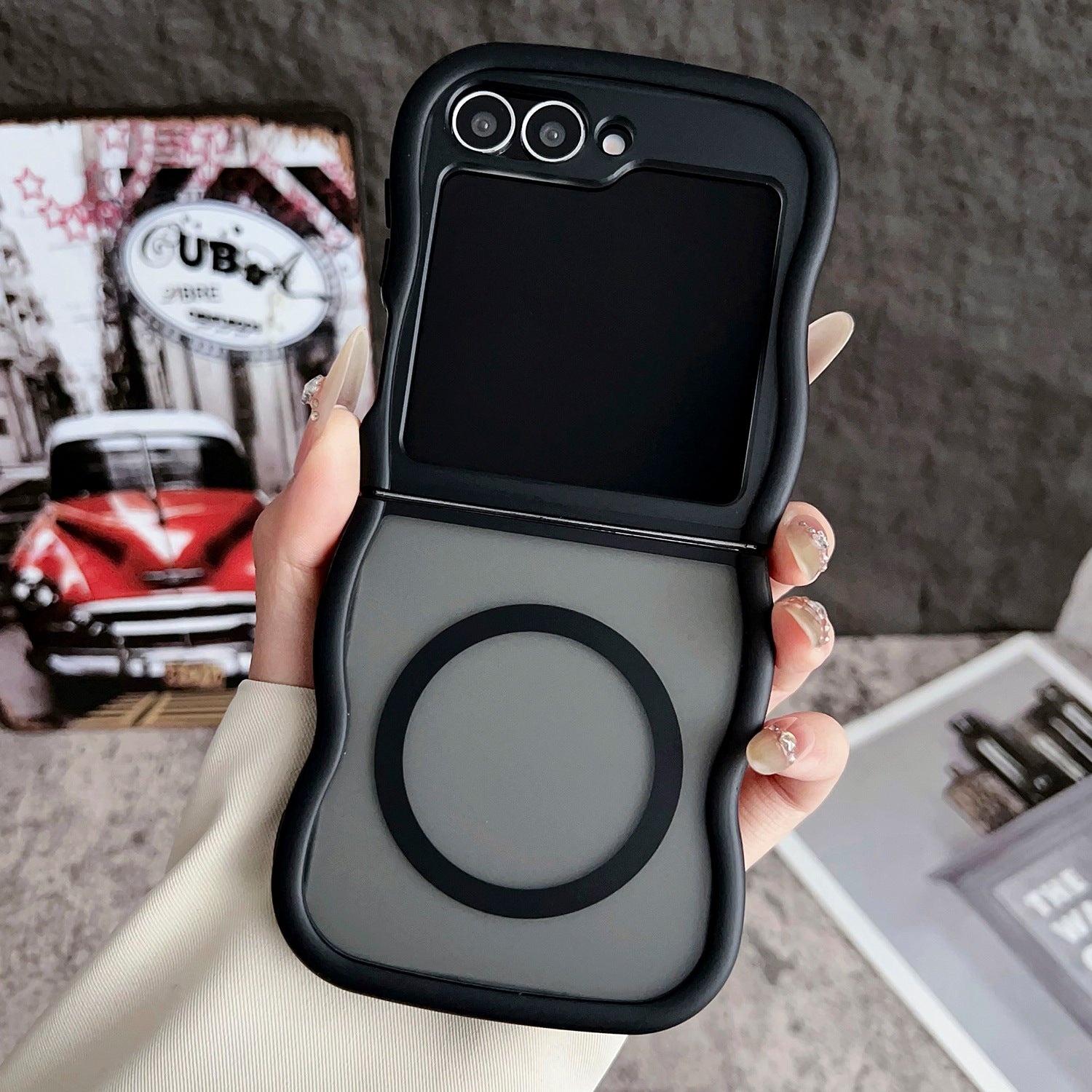 Magnetic Foldable Samsung Cover