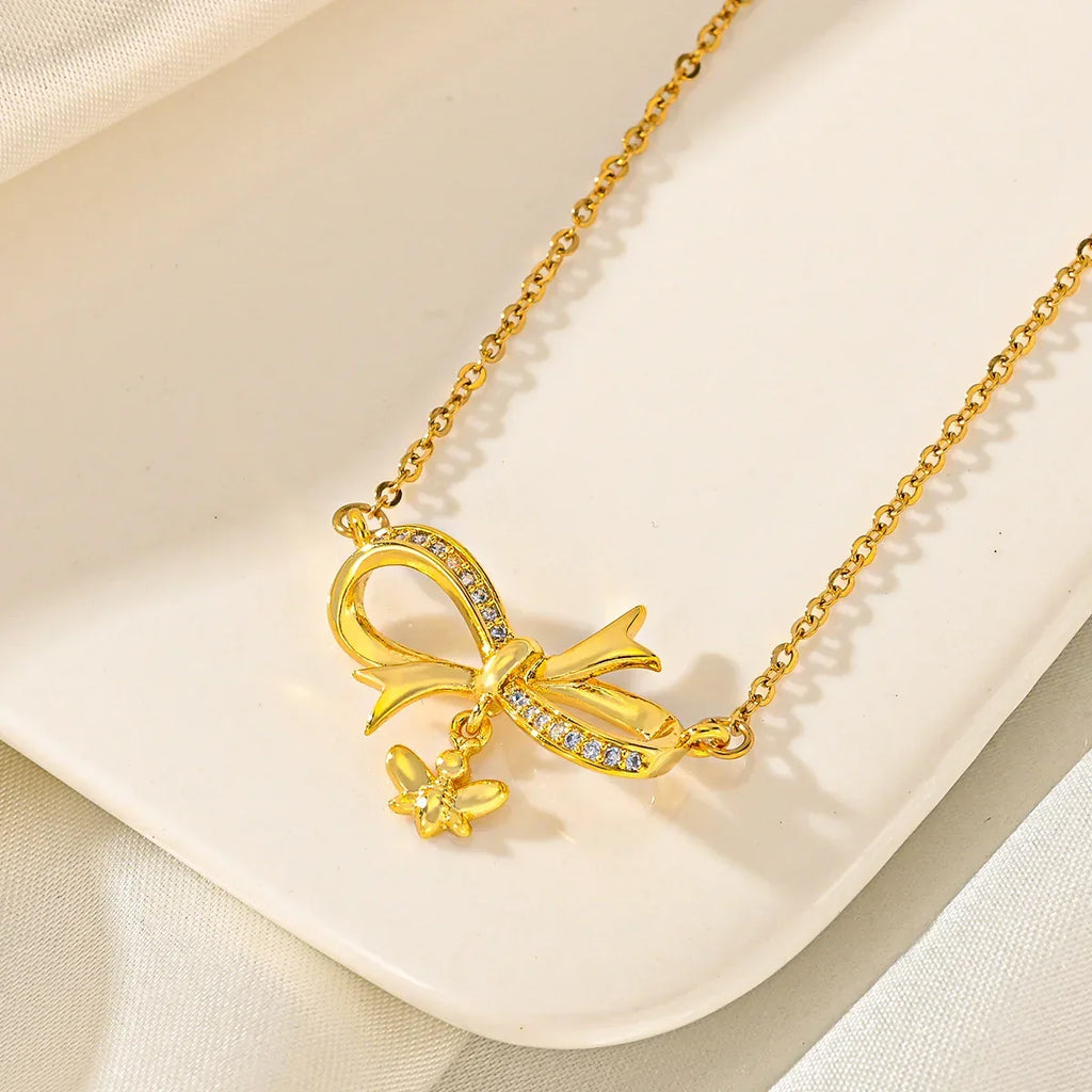 Bow Gang Drill Necklace - Viexta