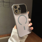 Large Window Frosted Magnetic iPhone Case - Viexta