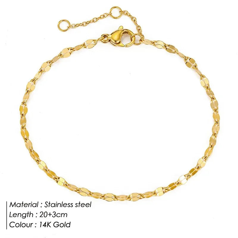 Stainless Steel Anklet - Viexta