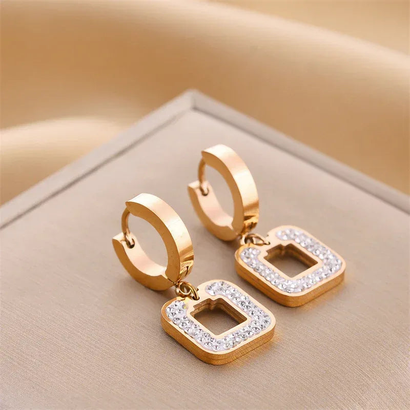 18k Trendy Hoops - Viexta