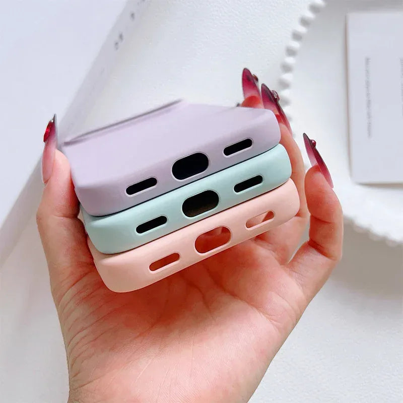 Rubik's Cube Liquid Silicone Goggle Phone Case - Viexta