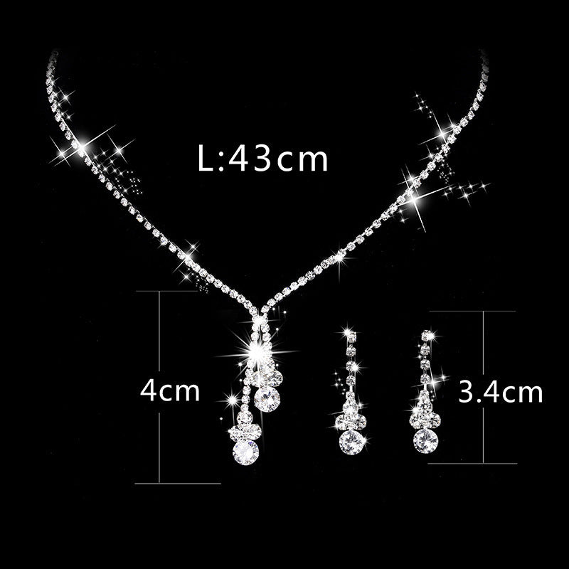 Zircon Water Drop Necklace