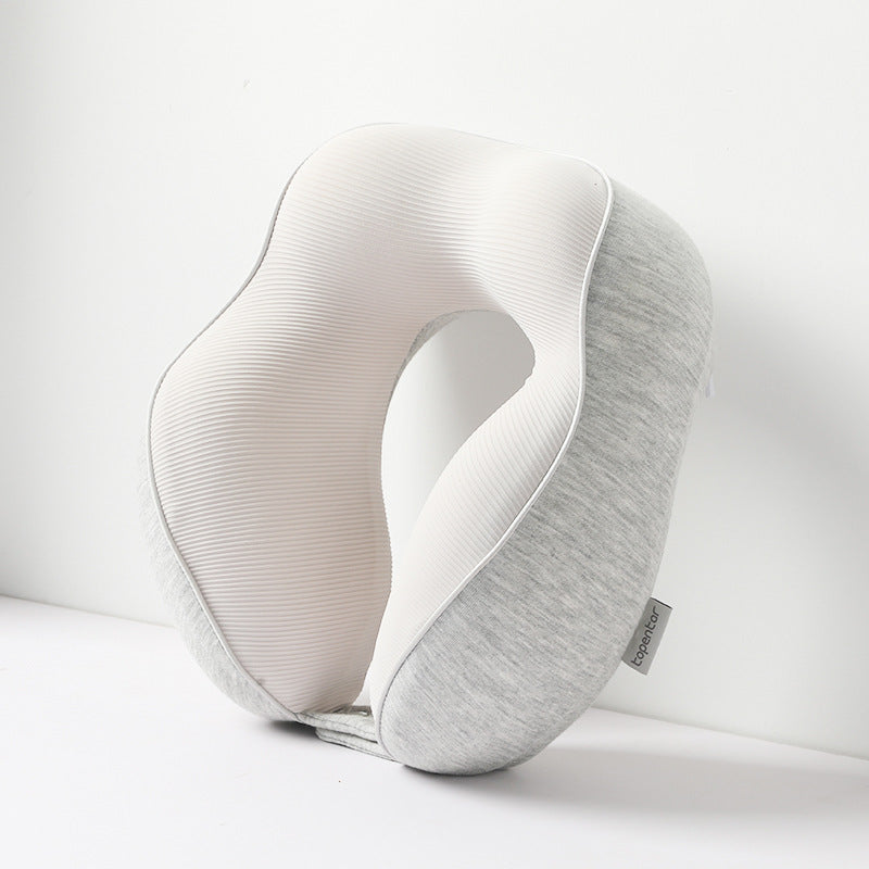 Memory Cotton U-shaped Pillow Removable And Washable For Travel