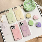 Solid Color Fruit Magnetic iPhone Case