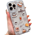 Premium Coffee Airbag Drop-resistant iPhone Cover - Viexta
