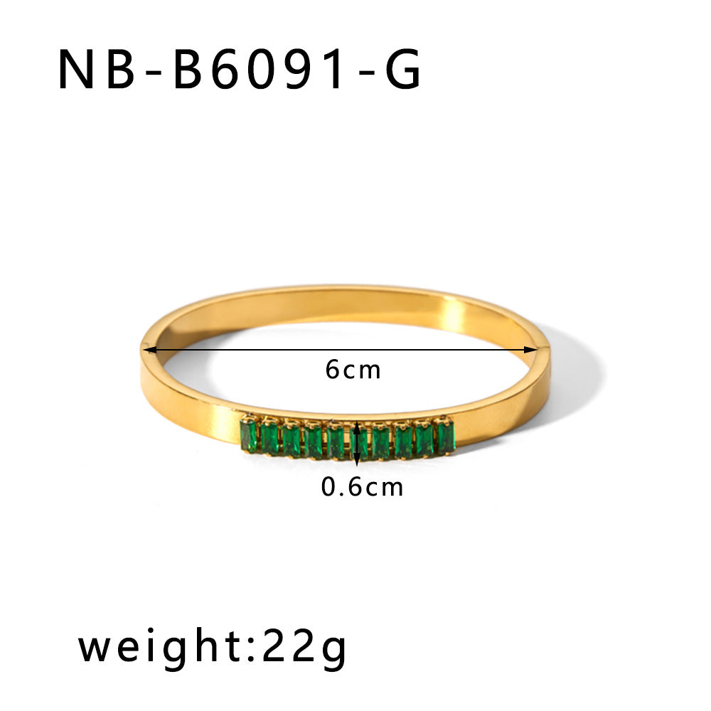 zircon-titanium-steel-electroplated-bracelet