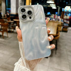 Silver Water Ripple iPhone Case - Viexta