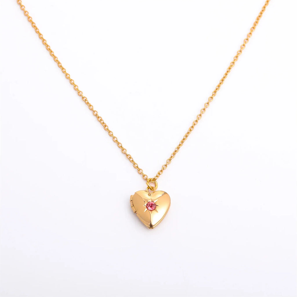 Heart Titanium Steel Necklace - Viexta