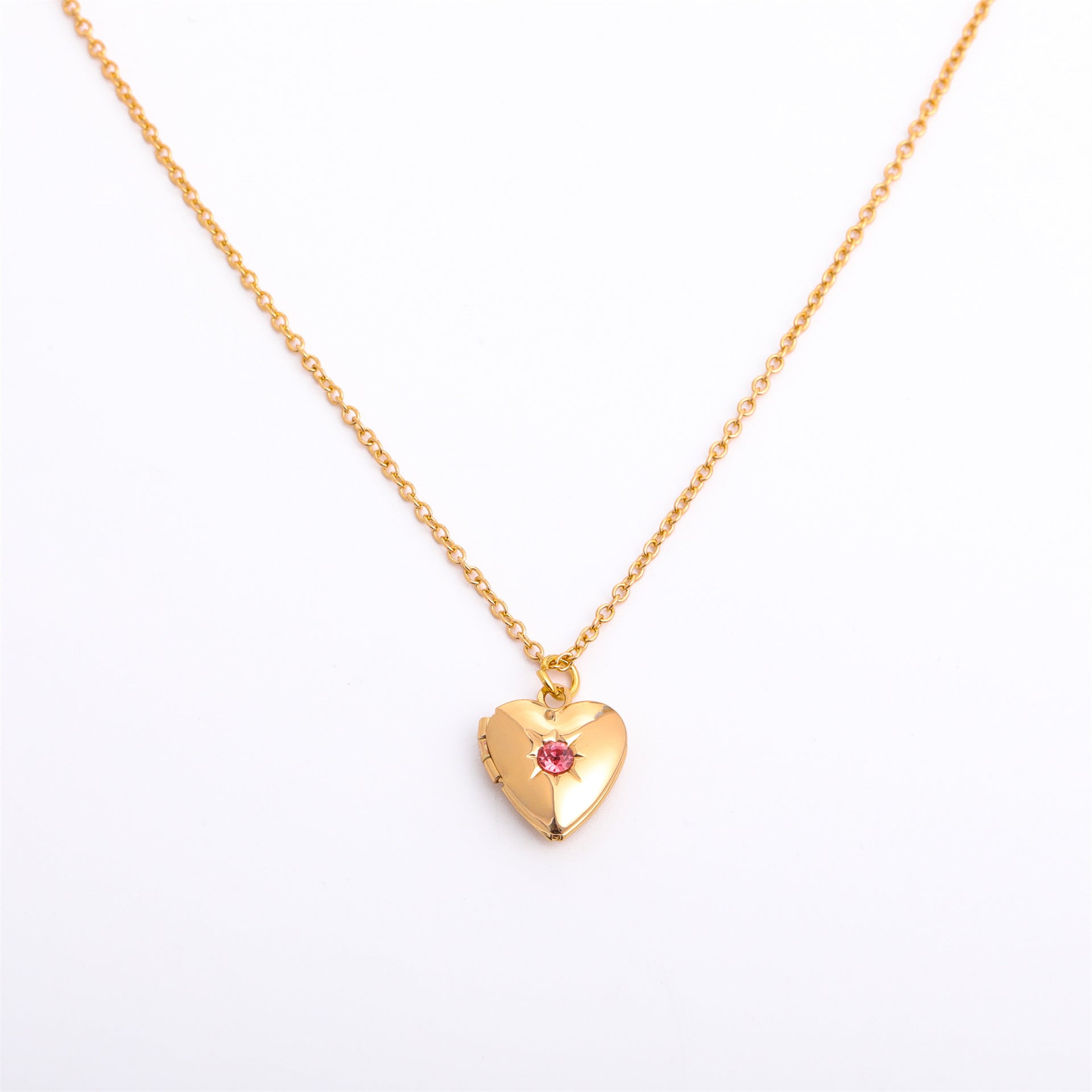 Heart Titanium Steel Necklace