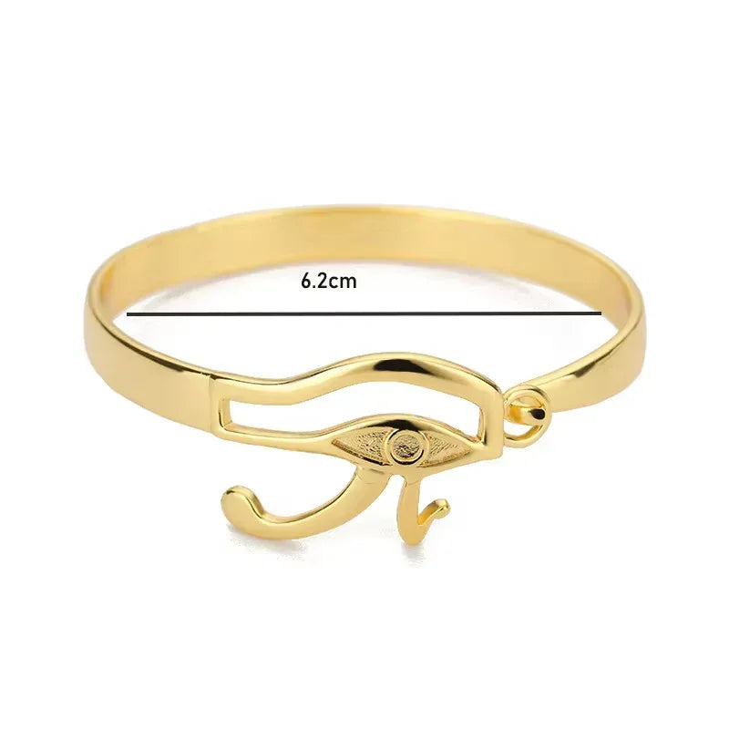 Egyptian Pharaoh Head Hook Bracelet - Viexta