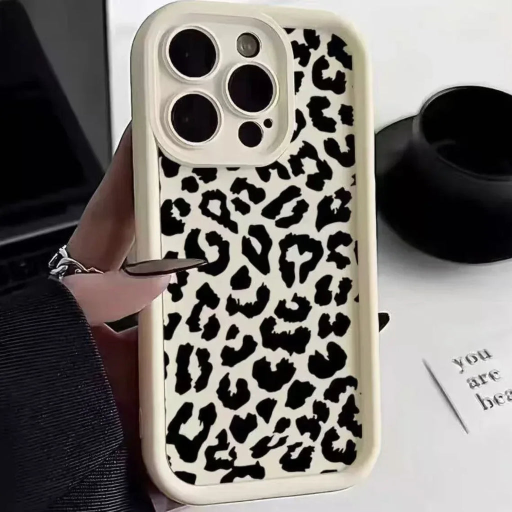 black-leopard-print-iphone-case - Viexta