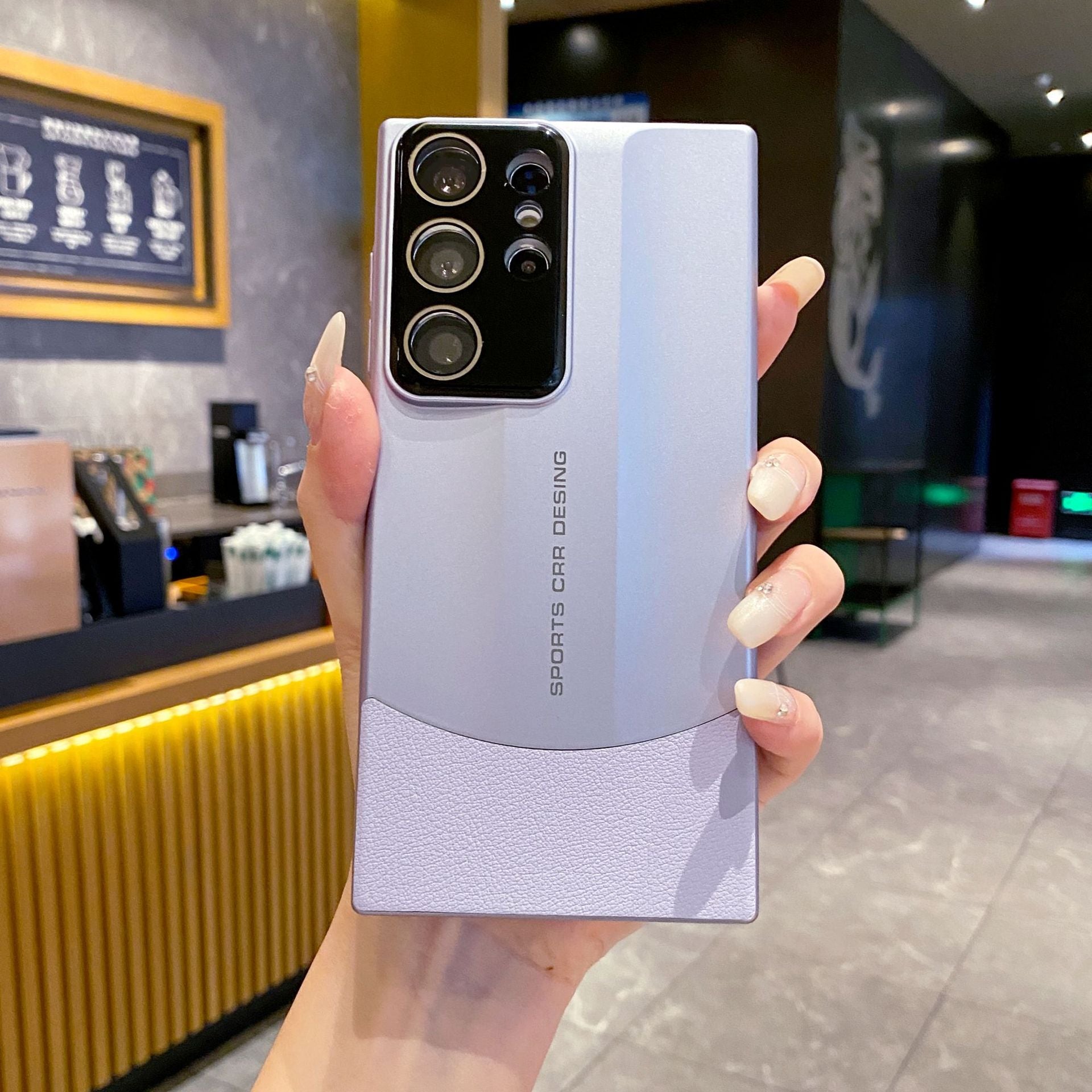 Color Block Matte SAMSUNG Phone Case