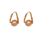 Champagne Pearl Ear Clip - Viexta