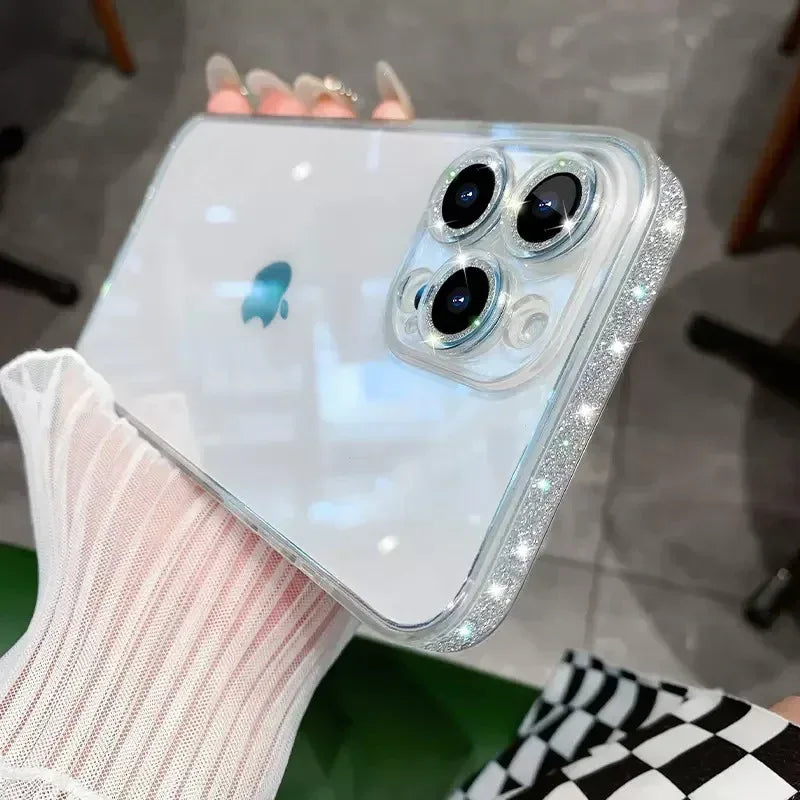 Glitter Frame iPhone Case - Viexta