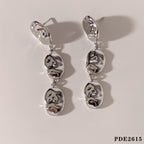 Stainless Steel Irregular Pendants Earrings