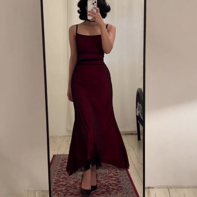 Fashion Suspenders Slim Fit Dress