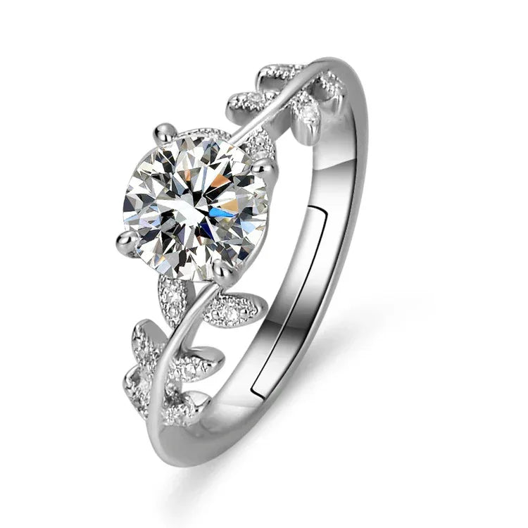 japanese-style-white-laurel-ring - Viexta