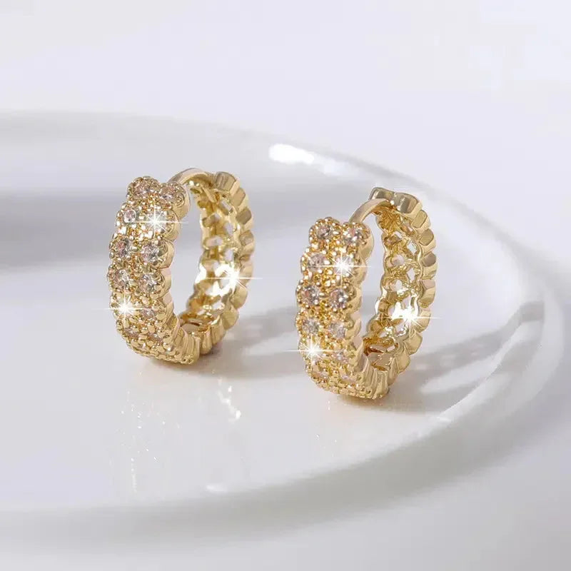 french-retro-gold-earrings - Viexta