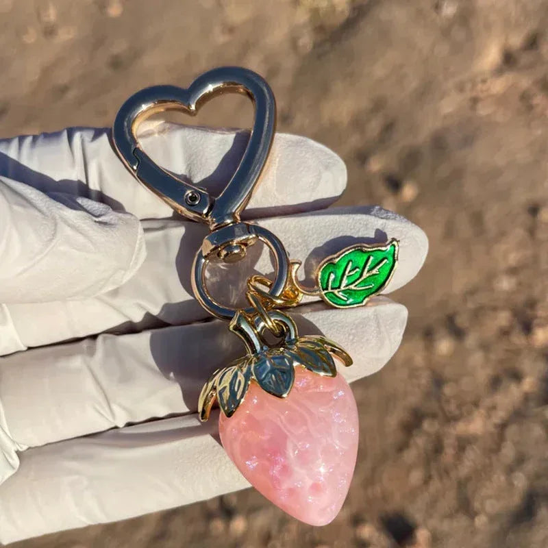 cute-strawberry-keychain-pendant - Viexta