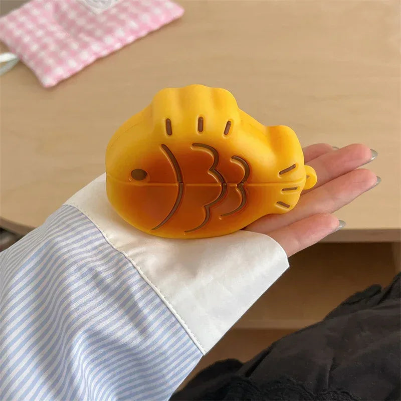 Fashion Cute Taiyaki Airpod Case - Viexta