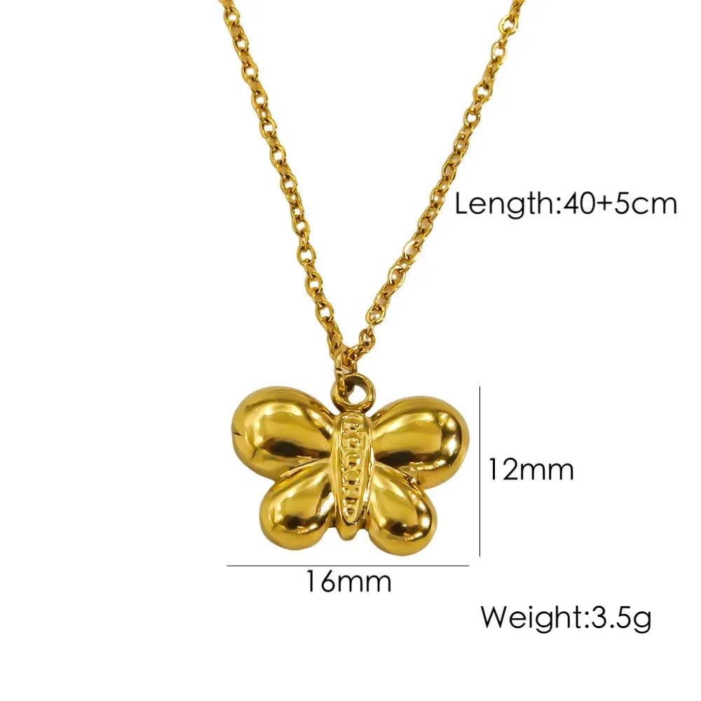 Bow Stainless Steel Necklace - Viexta