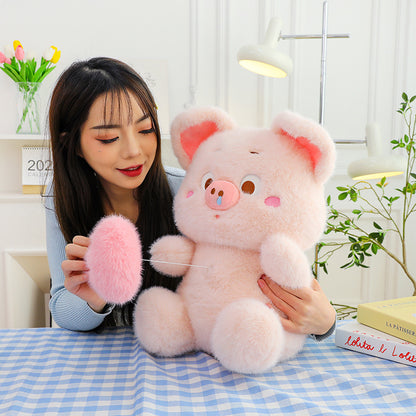 Love Pig Plush Toy