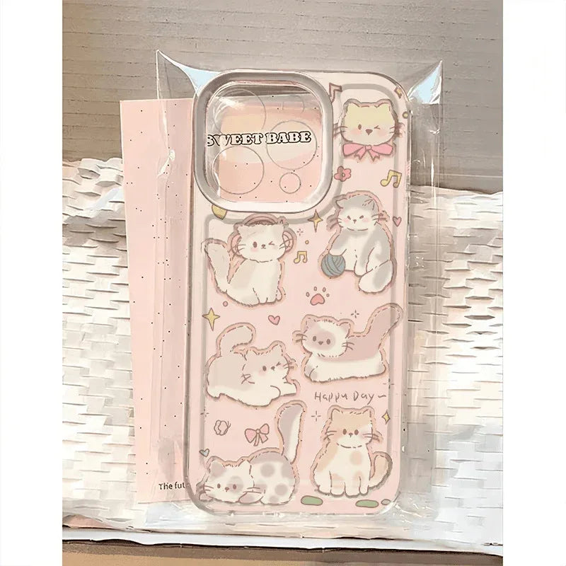 Cute Cats iPhone Case - Viexta