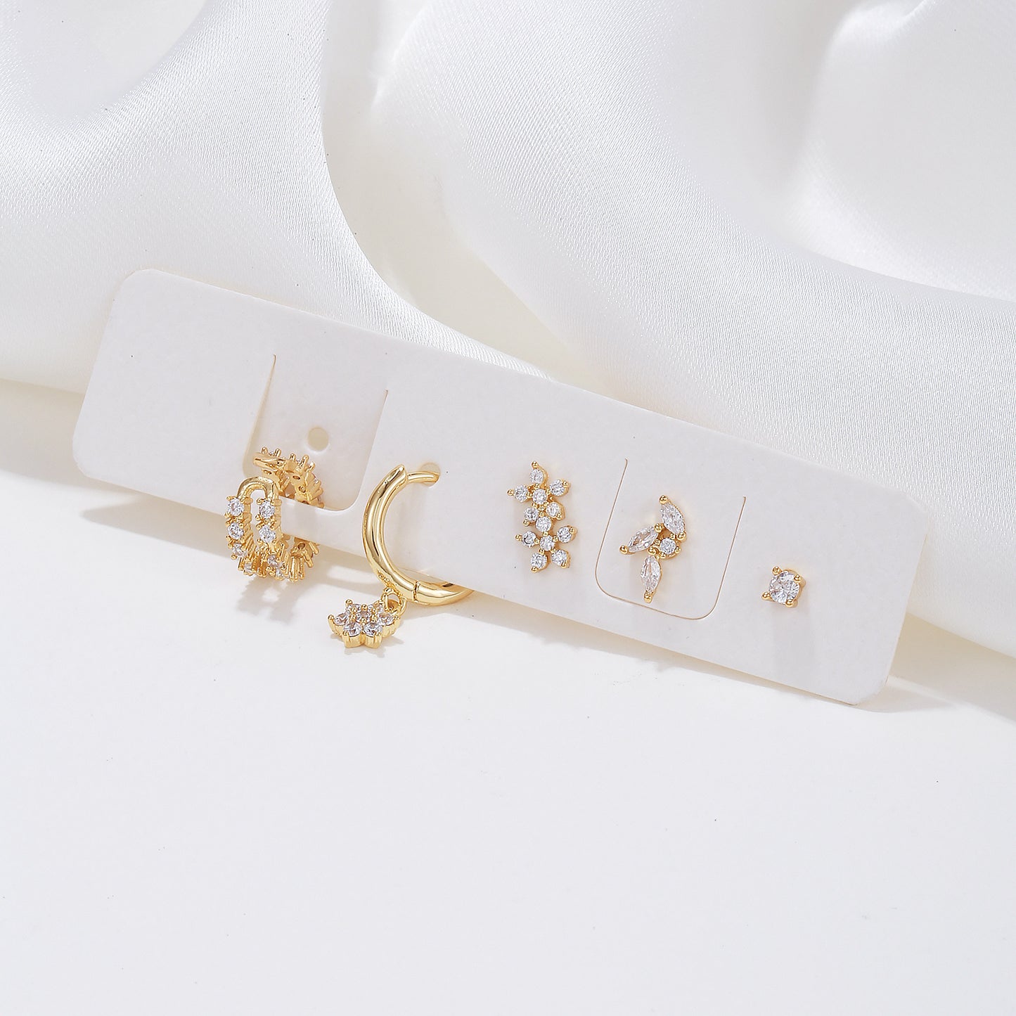 18k Five-piece Ear-cuff Set