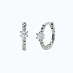 Round Rhinestone Earrings - Viexta