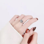 Moissanite Heart Ring - Viexta