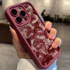 Red Lip Print iPhone Case - Viexta