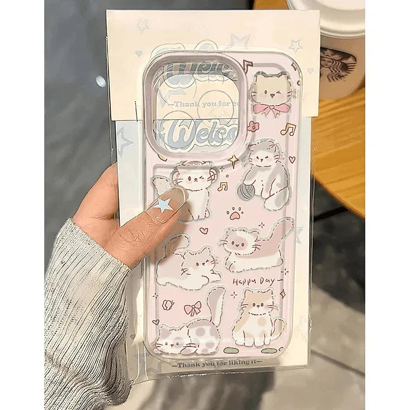 Cute Cats iPhone Case - Viexta