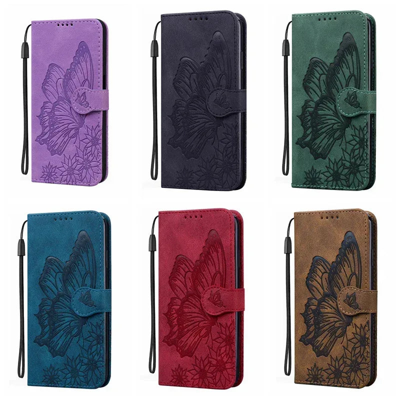 Bowknot Embossed Leather iPhone Case - Viexta