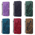 Bowknot Embossed Leather iPhone Case - Viexta