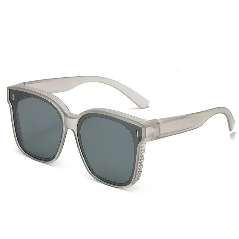 Unisex Large Frame UV Protection Sunglasses - Viexta