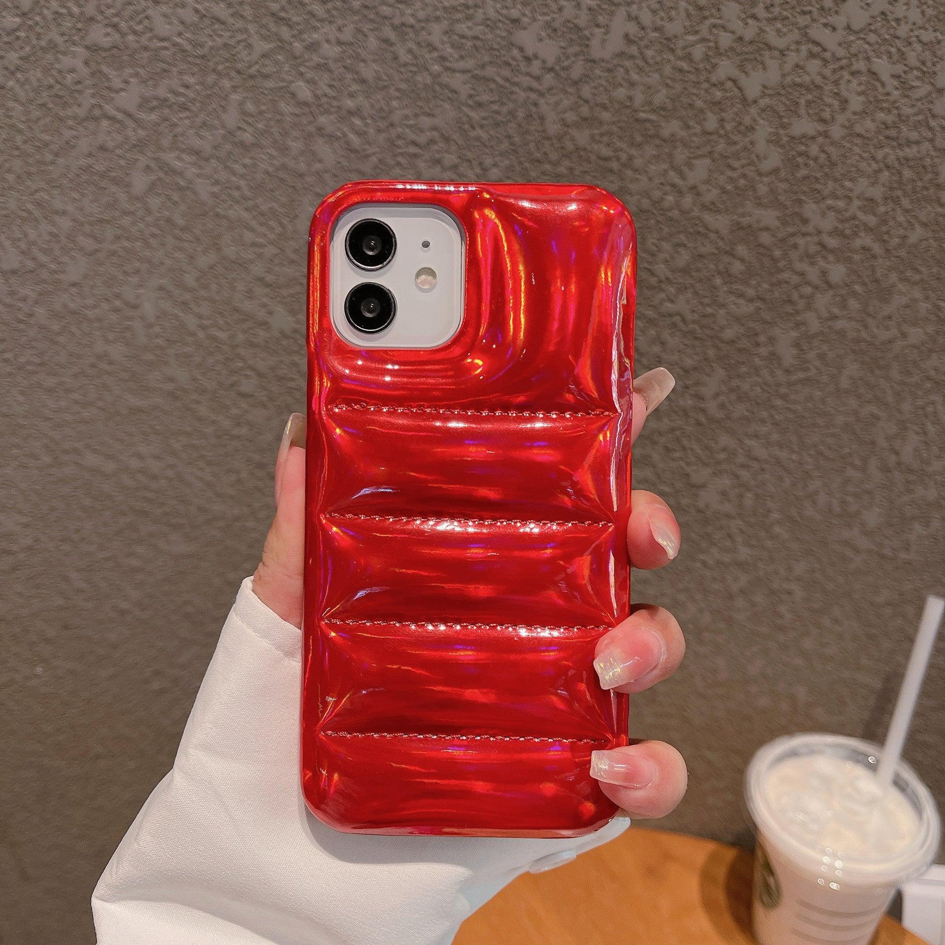 Aurora Cotton Down Jacket iPhone Case - Viexta