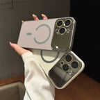 Large Window Frosted Magnetic iPhone Case - Viexta