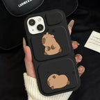 Creative Cartoon Angry Capabala iPhone Case - Viexta